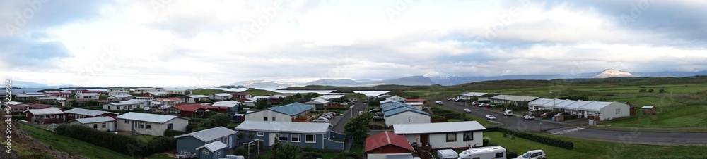 Landschaft bei Stykkishólmur auf der Snaefellsnes Halbinsel im Westen Islands 