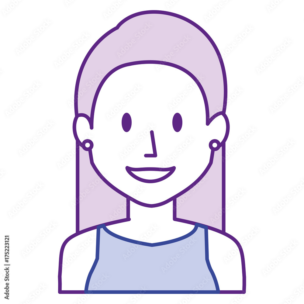 beautiful woman avatar character