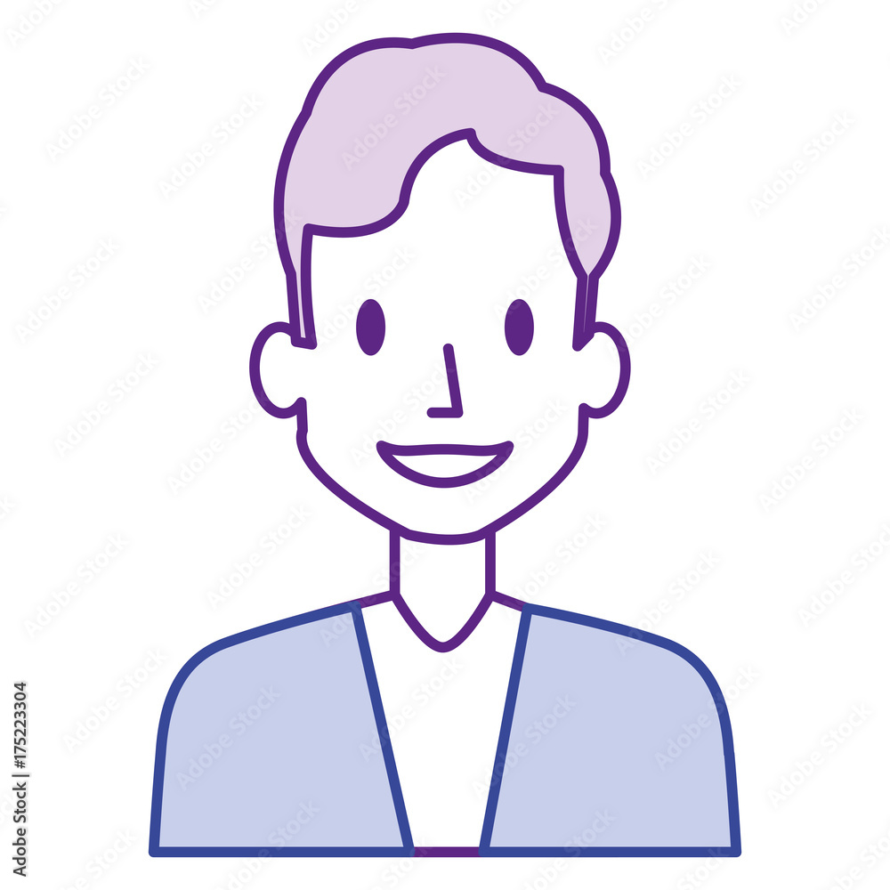 young man avatar character young man avatar character