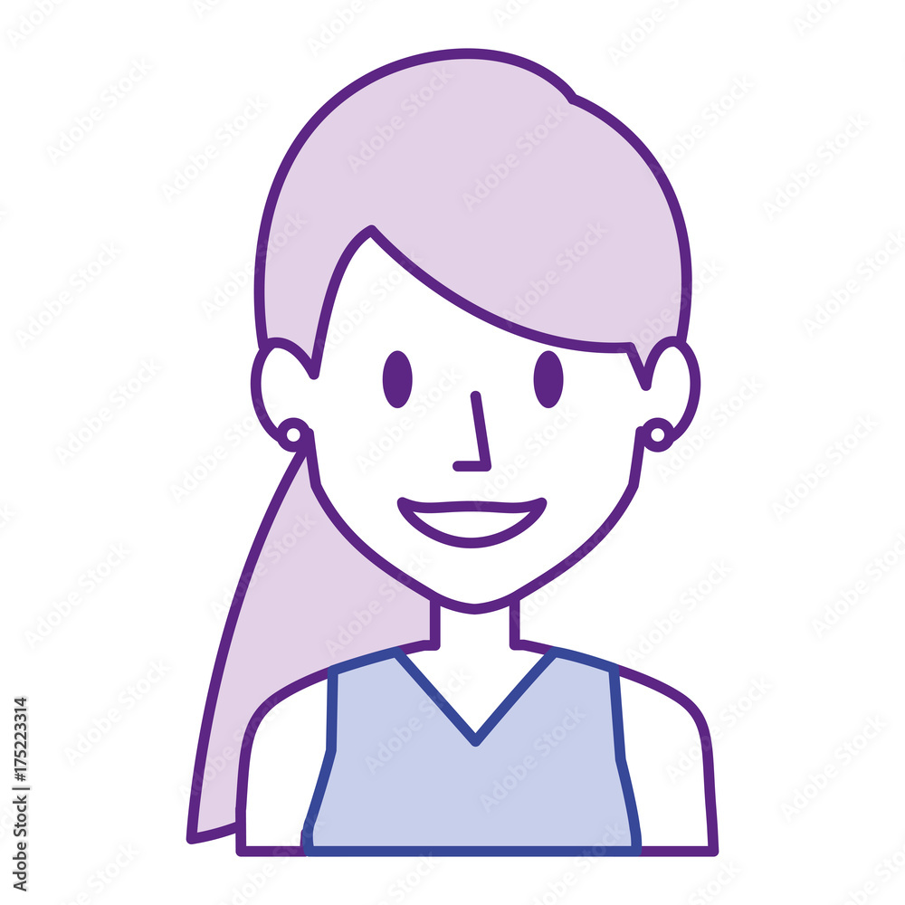 beautiful woman avatar character