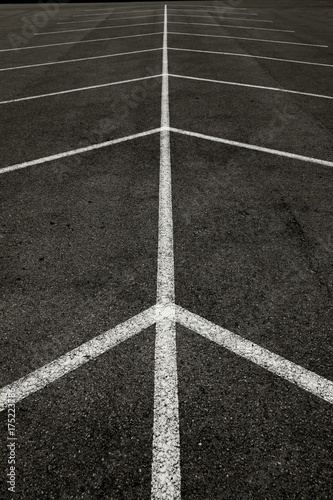 Parkplatzmarkierung