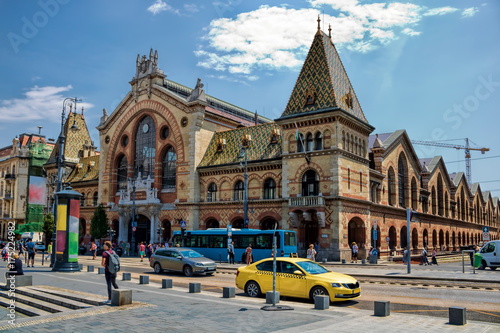 Obraz na płótnie Budapest, Zentrale Markthalle w salonie
