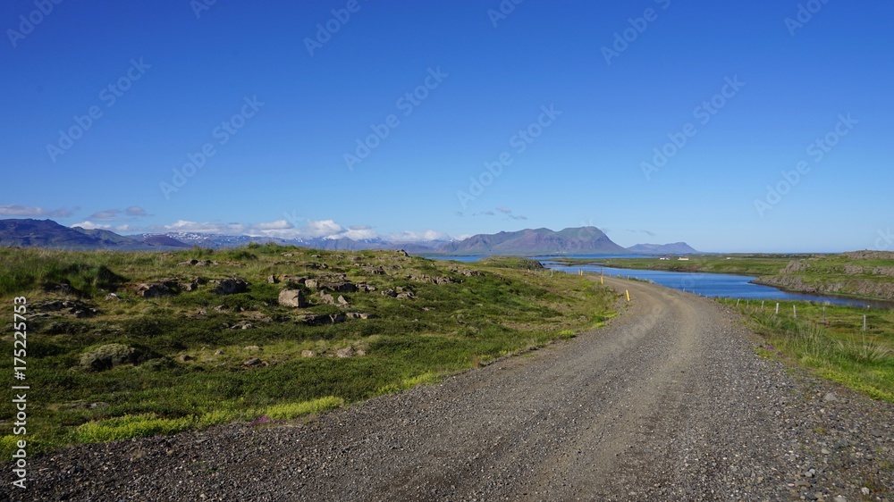 Landschaft auf der Snaefellsnes Halbinsel im Westen Islands 