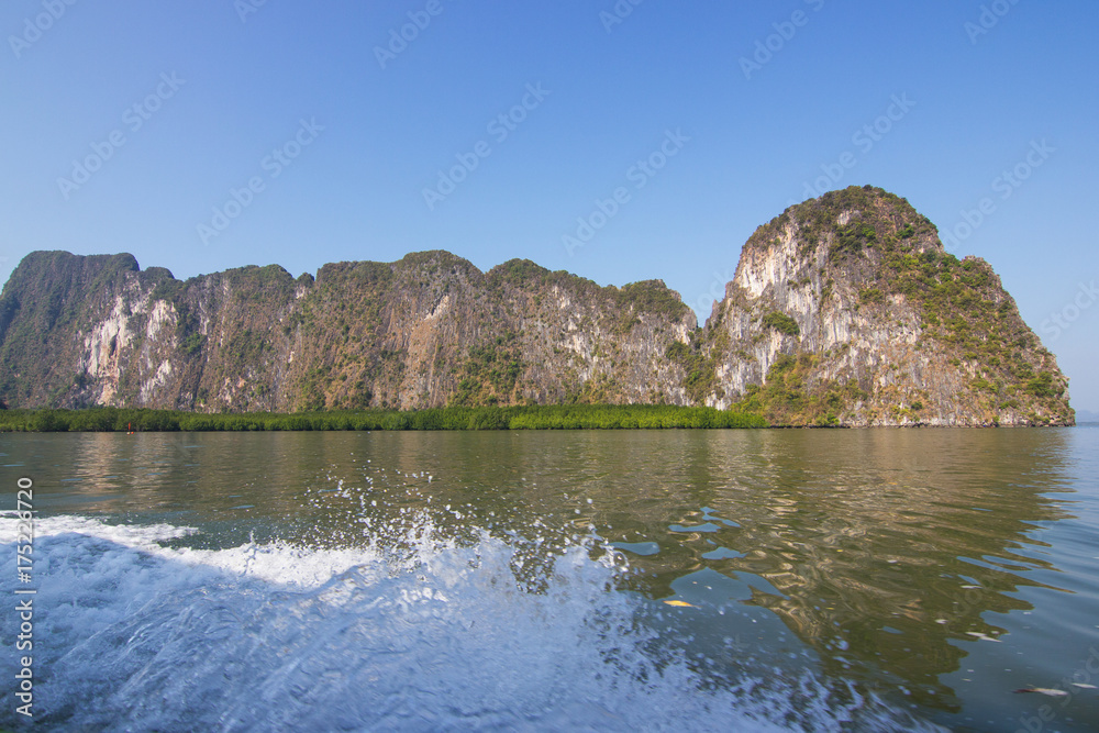 Phang Nga Bay National Park, Phang Nga Thailand A tourist attraction Southern Thailand