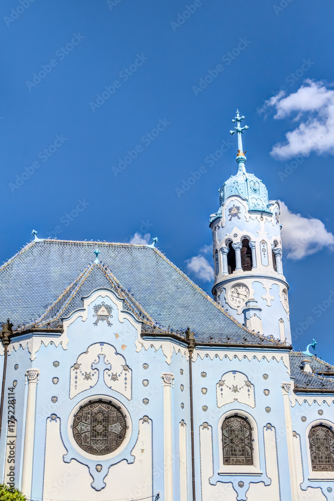 Blue church in Bratislava - Church of St. Elizabeth