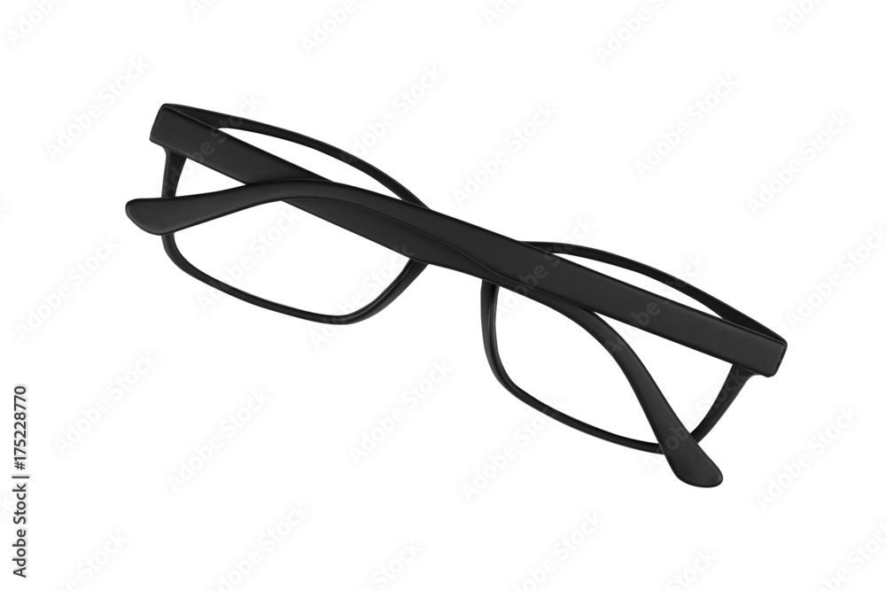 glasses isolated on a white background glasses isolated on a white background