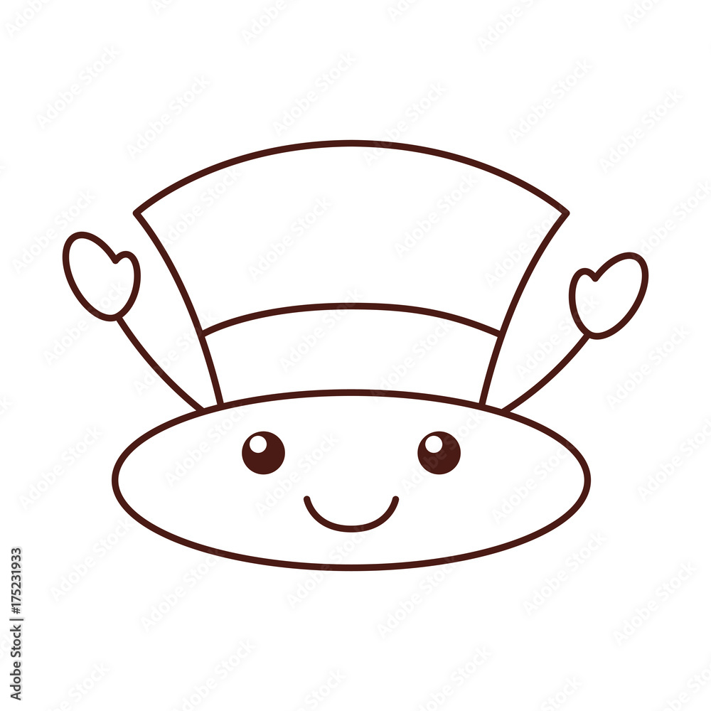 kawaii christmas top hat of snowman accessory kawaii christmas top hat of snowman accessory