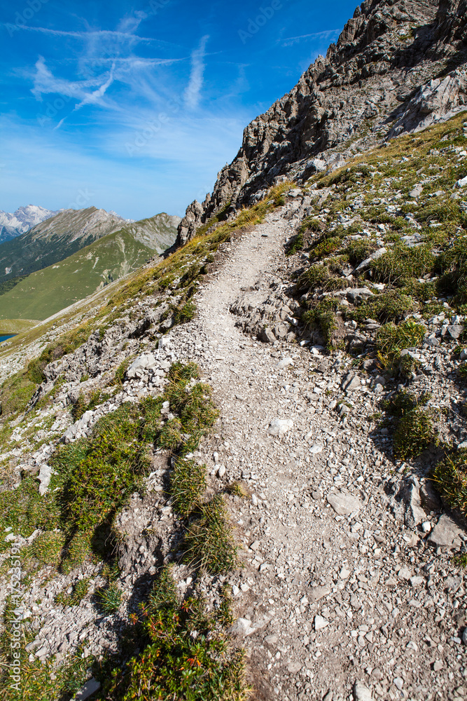 majastetic trakking way in austrian highland majastetic trakking way in austrian highland