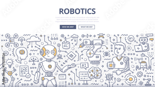 Robotics Doodle Concept © Rassco