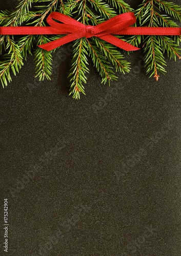 Black Christmas background ...