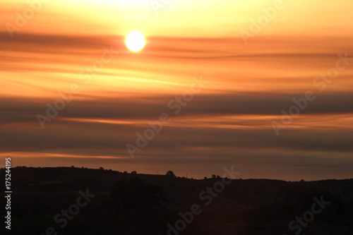 Sunrise in the countryside: Algarve, Portugal