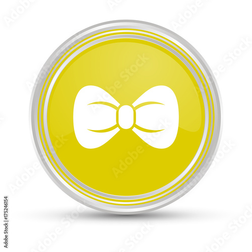 Gelber Button - Fliege