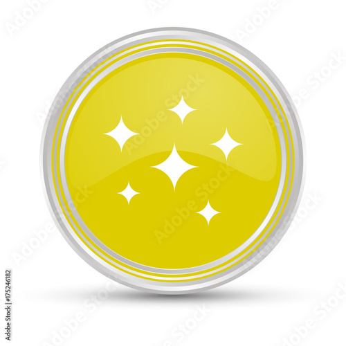 Gelber Button - Glanz