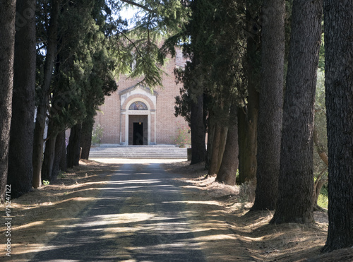 Old church of San Tomaso (Cesena, italy)