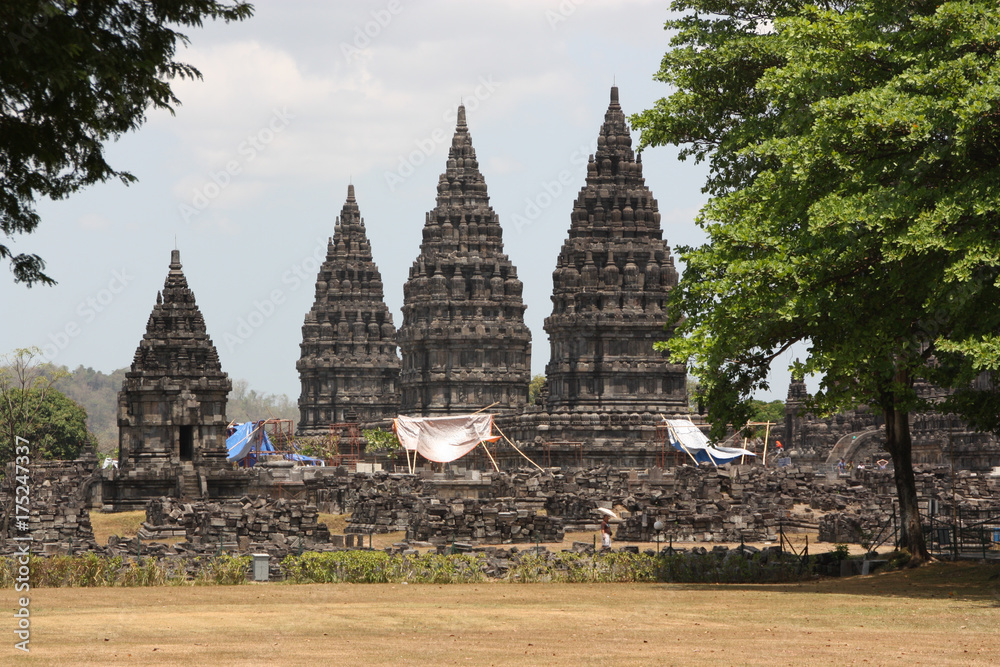 Naklejka premium Candi Prambanan