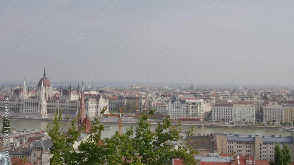 View Of Danube River and Hungarian Parliament Building, the seat of the National Assembly of Hungary. View Of Danube River and Hungarian Parliament Building, the seat of the National Assembly of Hungary.