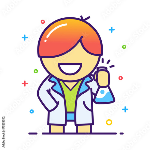 Chemist Illustration