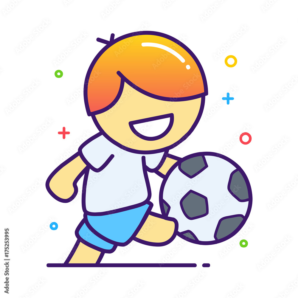 Soccer Player Illustration Soccer Player Illustration