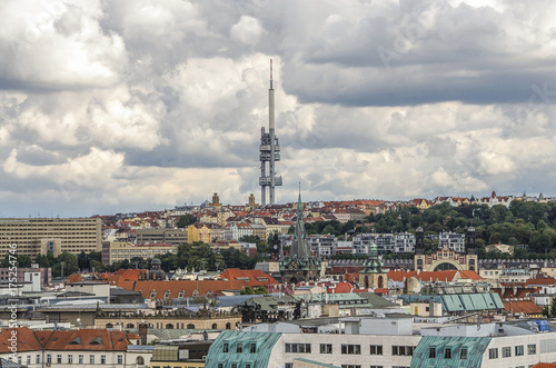 Zizkov Television Tower in Prague, Czech Republic © Mariana Ianovska