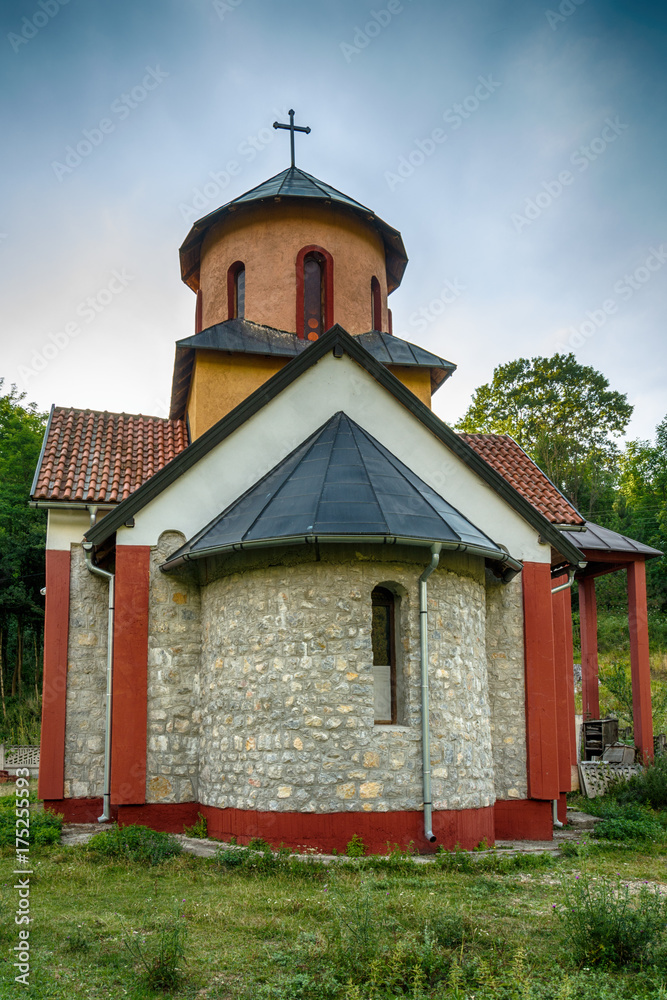 Church of the Most Holy Mother of God on mountain Tara in Serbia
