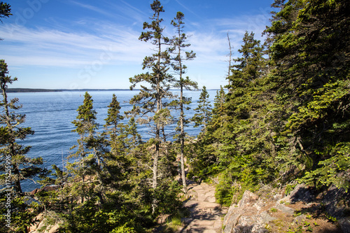 Bar Harbor in the Acadia National Park