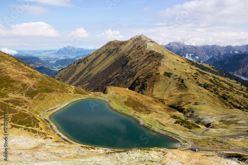 Bavaria: Lake in the mountains in Bavarian Alps
