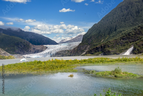 Glacier: Mendenhall glacier national park, Juneau, Alaska, USA