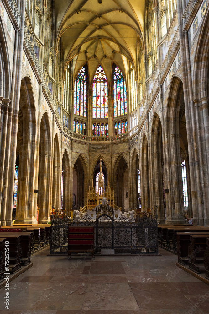The Metropolitan Cathedral of Saints Vitus, Wenceslaus and Adalbert Onterior