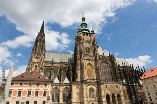 The Metropolitan Cathedral of Saints Vitus, Wenceslaus and Adalbert Exterior