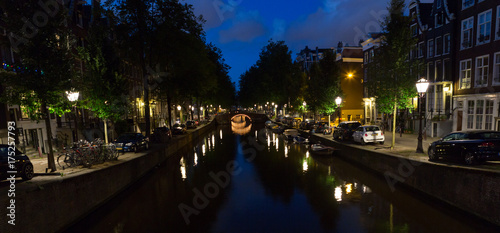 Amsterdamn Canal at Night