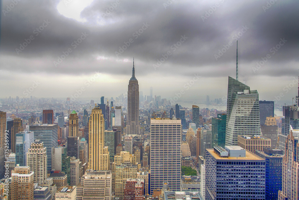 Fototapeta premium New York - Skyline from the Top of the Rock