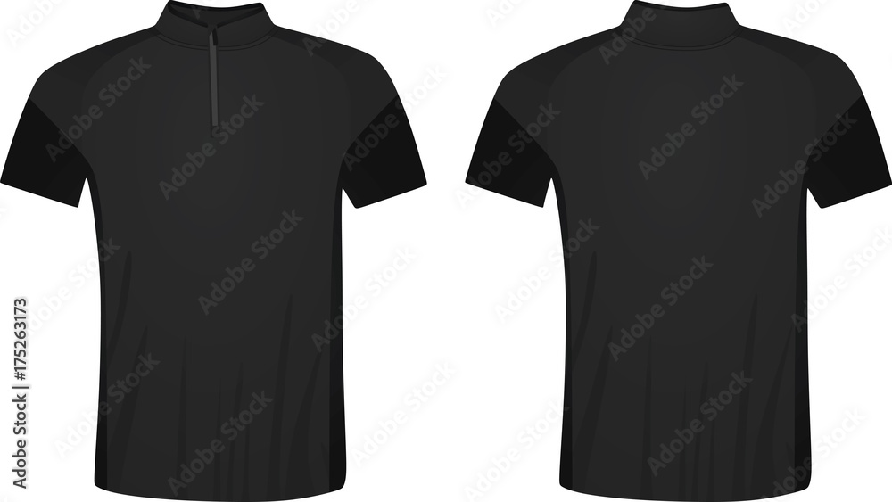 Fototapeta premium Cycling jersey. vector illustration