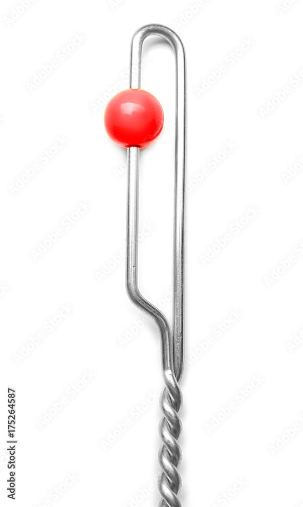 Instrument for speech therapist on white background Instrument for speech therapist on white background