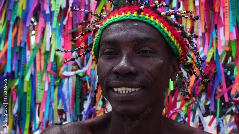 Portrait of Brazilian Guy from Bahia, Salvador Portrait of Brazilian Guy from Bahia, Salvador