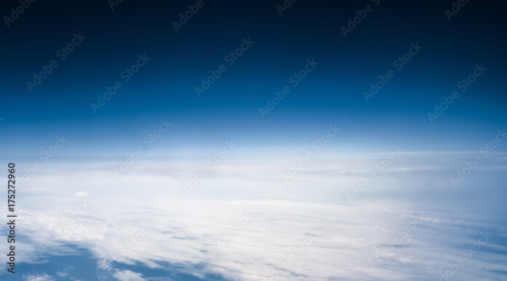 Atmosphere space air sky and clouds Atmosphere space air sky and clouds