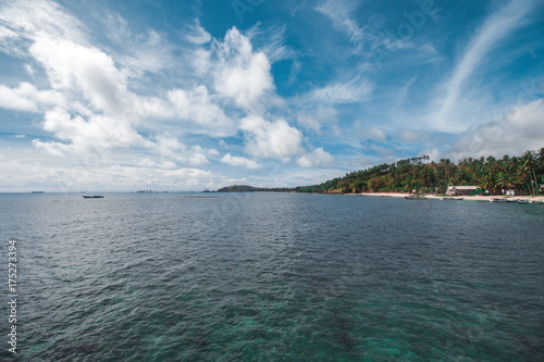 Beautiful Tropical Sea and Beach  photo