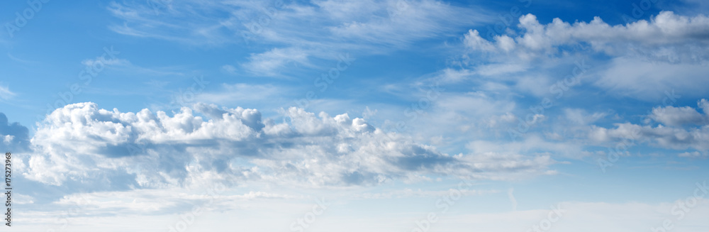 Sky ultramarine clouds