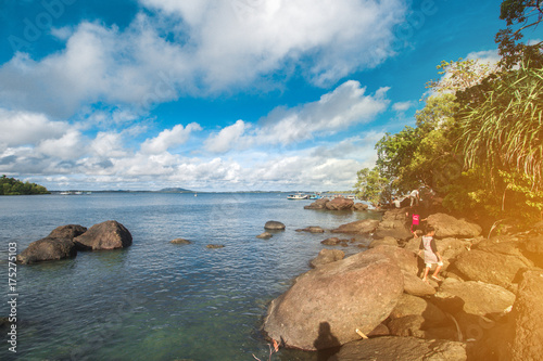 Beautiful Tropical Beach  photo