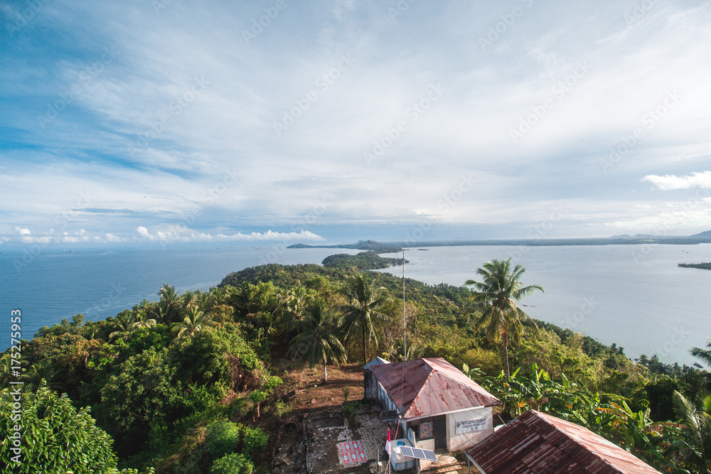 Beautiful Island and Tropical Sea 