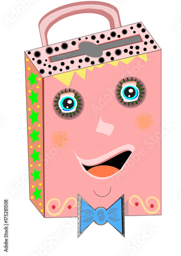 Bolsa decorada