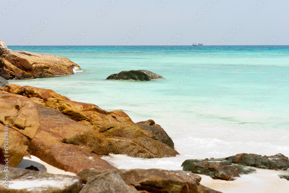 Rocks and ocean Rocks and ocean