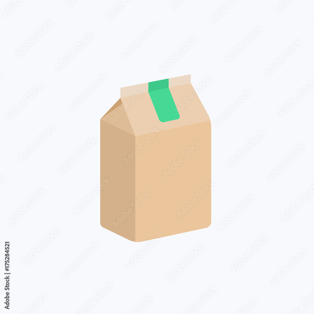 Paper Bag Icon Paper Bag Icon