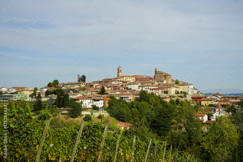 View of La Morra, Piedmont