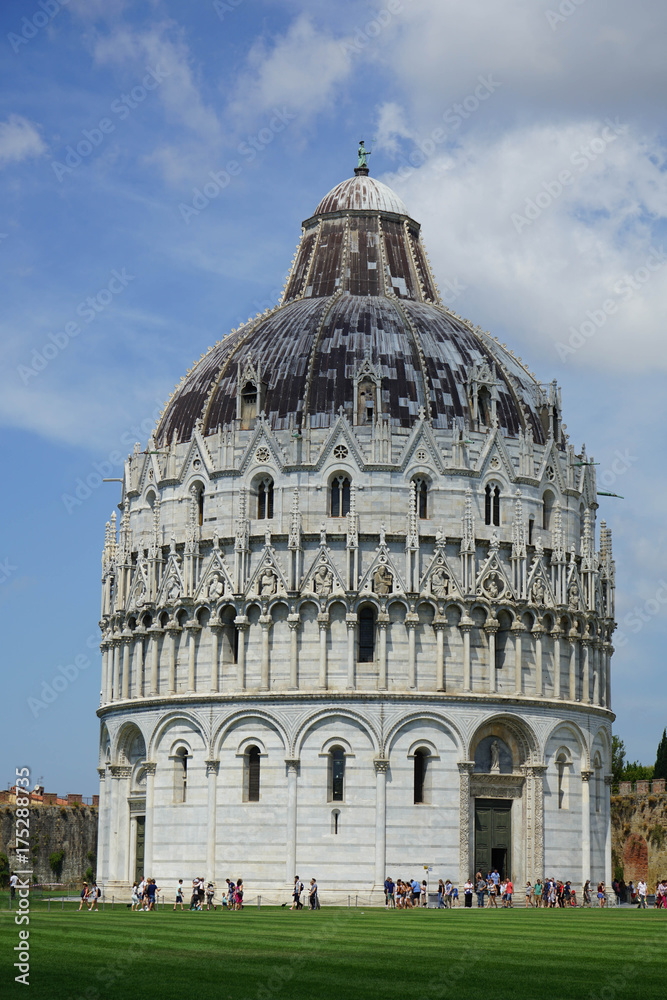 Baptistery in the 