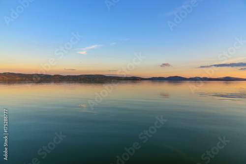 View of Lake Trasimeno © Overburn