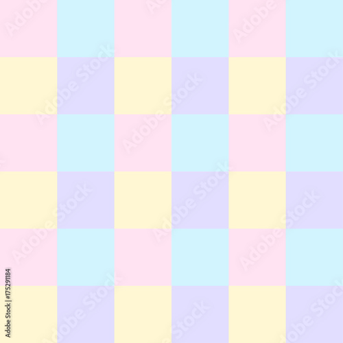 Seamless multicolored pattern. Abstract geometric wallpaper of the surface. Pastel colors