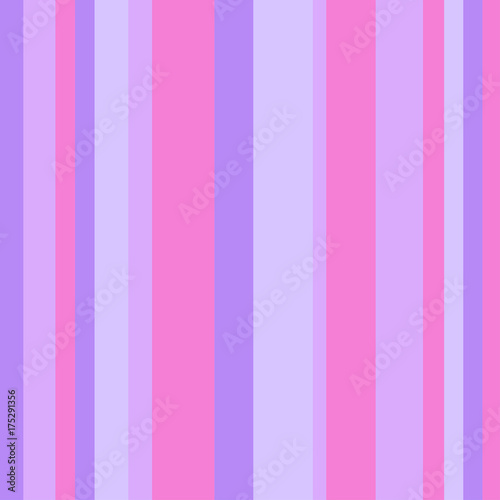 Striped pattern with stylish and bright colors. Pink, blue and violet stripes. Background for design in a vertical strip. Boho style