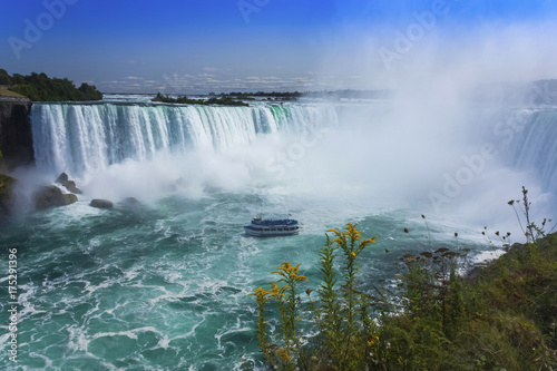 The horseshoe falls  Niagara