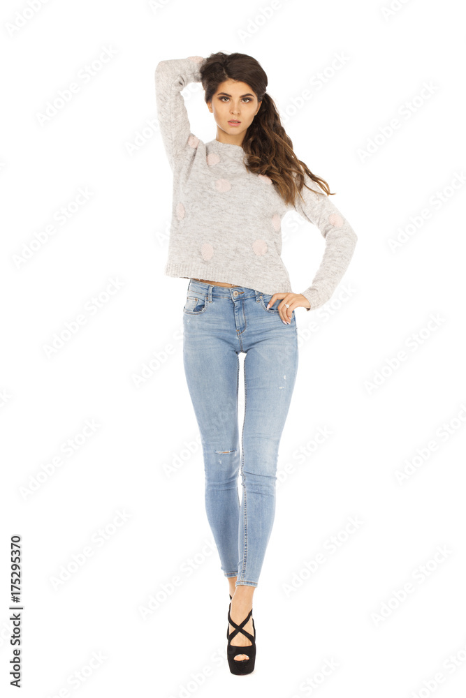 Portrait of beautiful young woman Portrait of beautiful young woman
