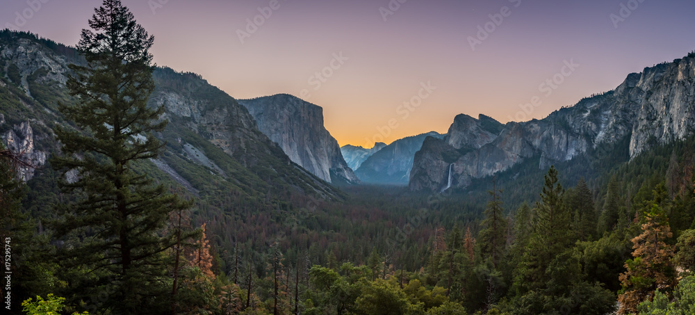 Dawn Breaks Over Tunnel View